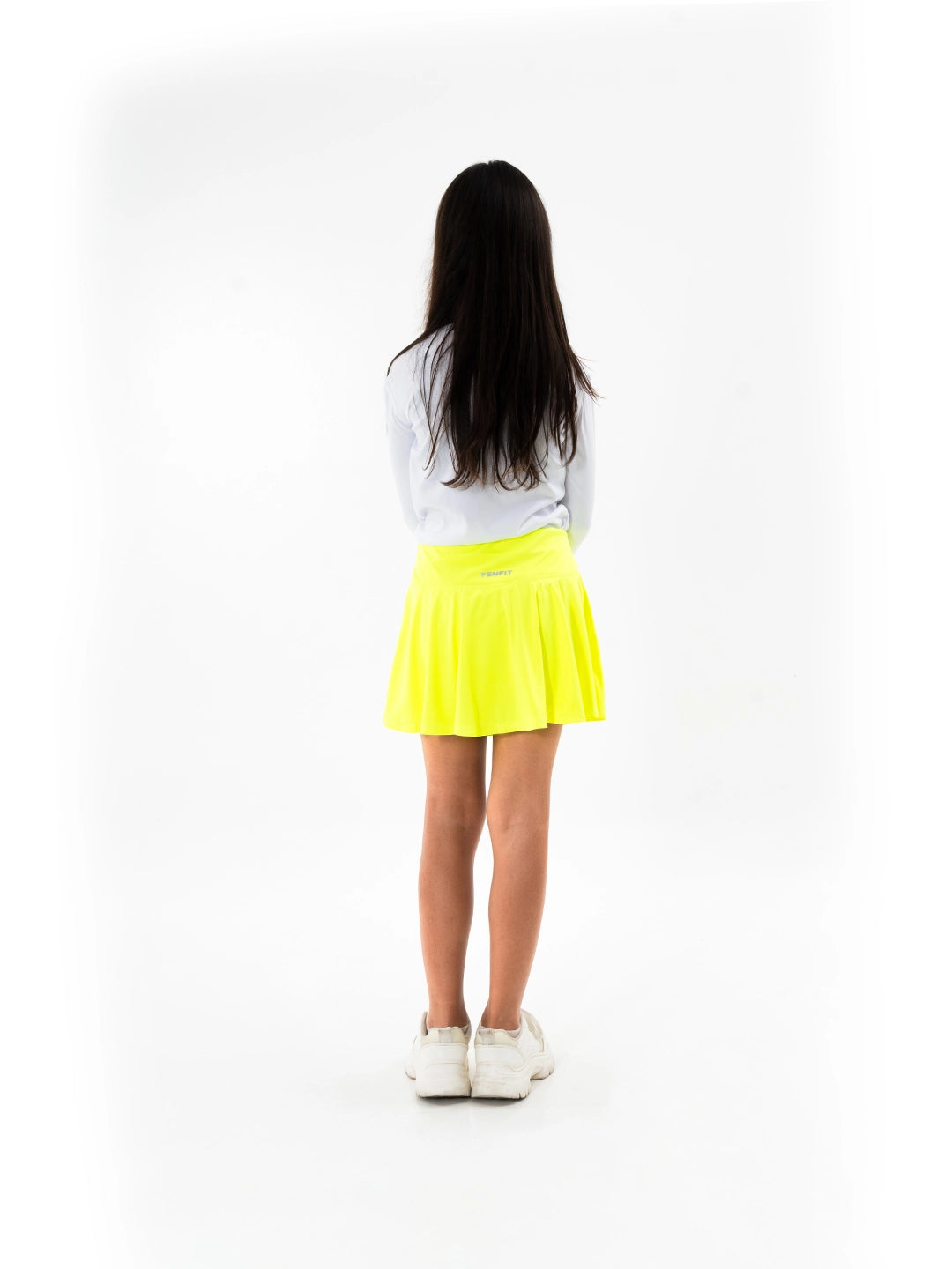 Falda Short Deportiva Tiny - Amarillo Neon