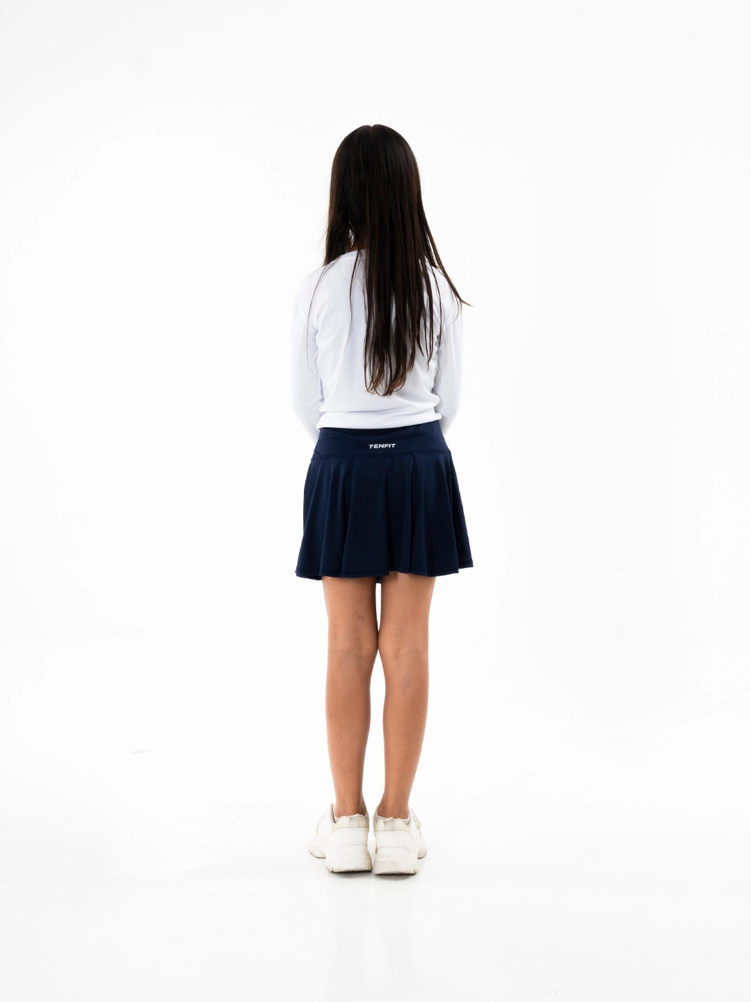 Falda Short Deportiva Tiny - Azul Turqui