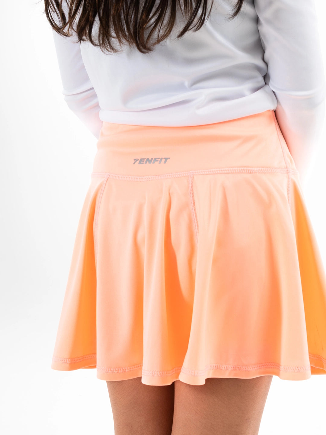 Falda Short Deportiva Tiny - Mandarina