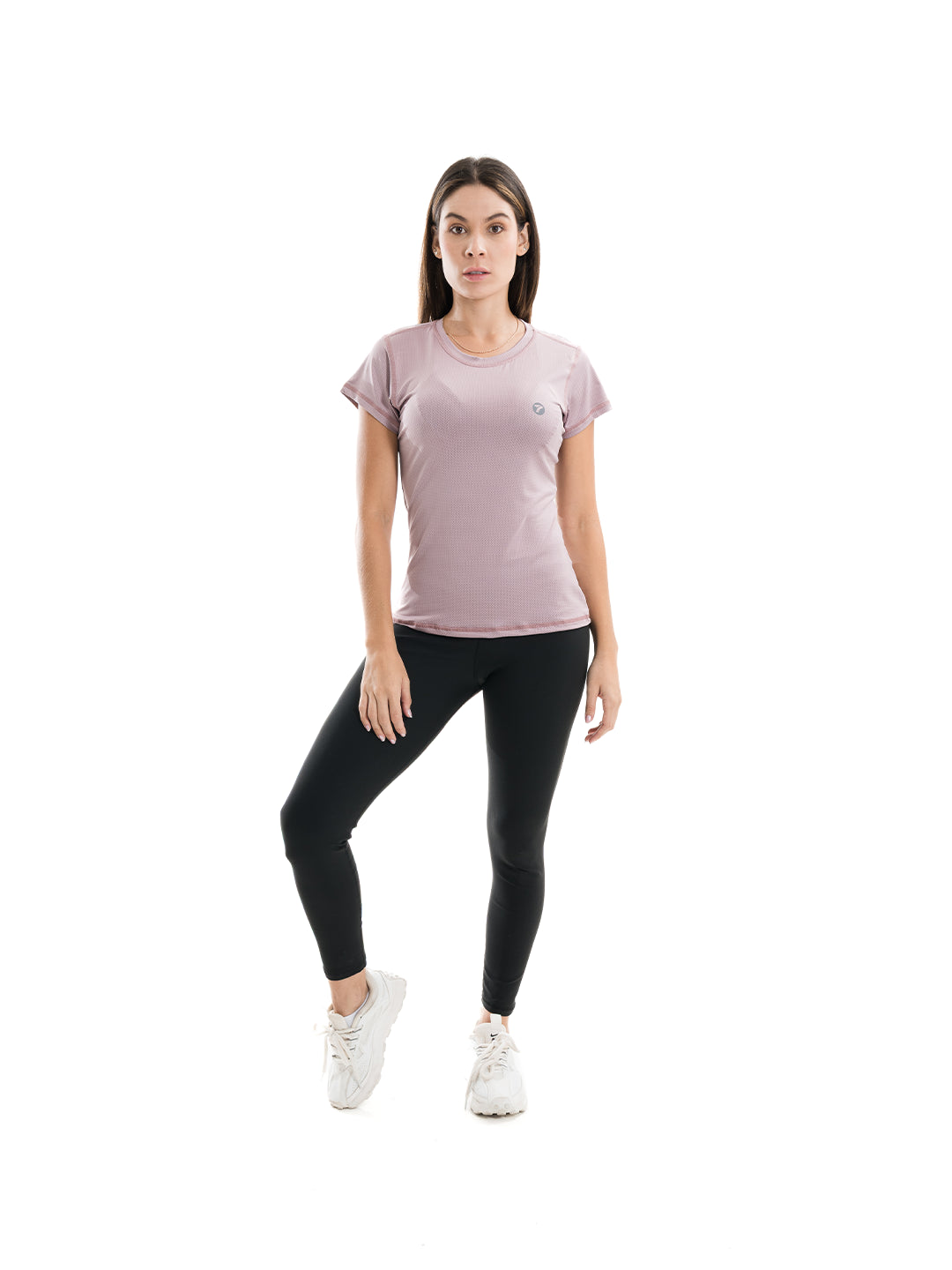 Camiseta Quick Dry M3 de Mujer - Rosa Crepe Claro