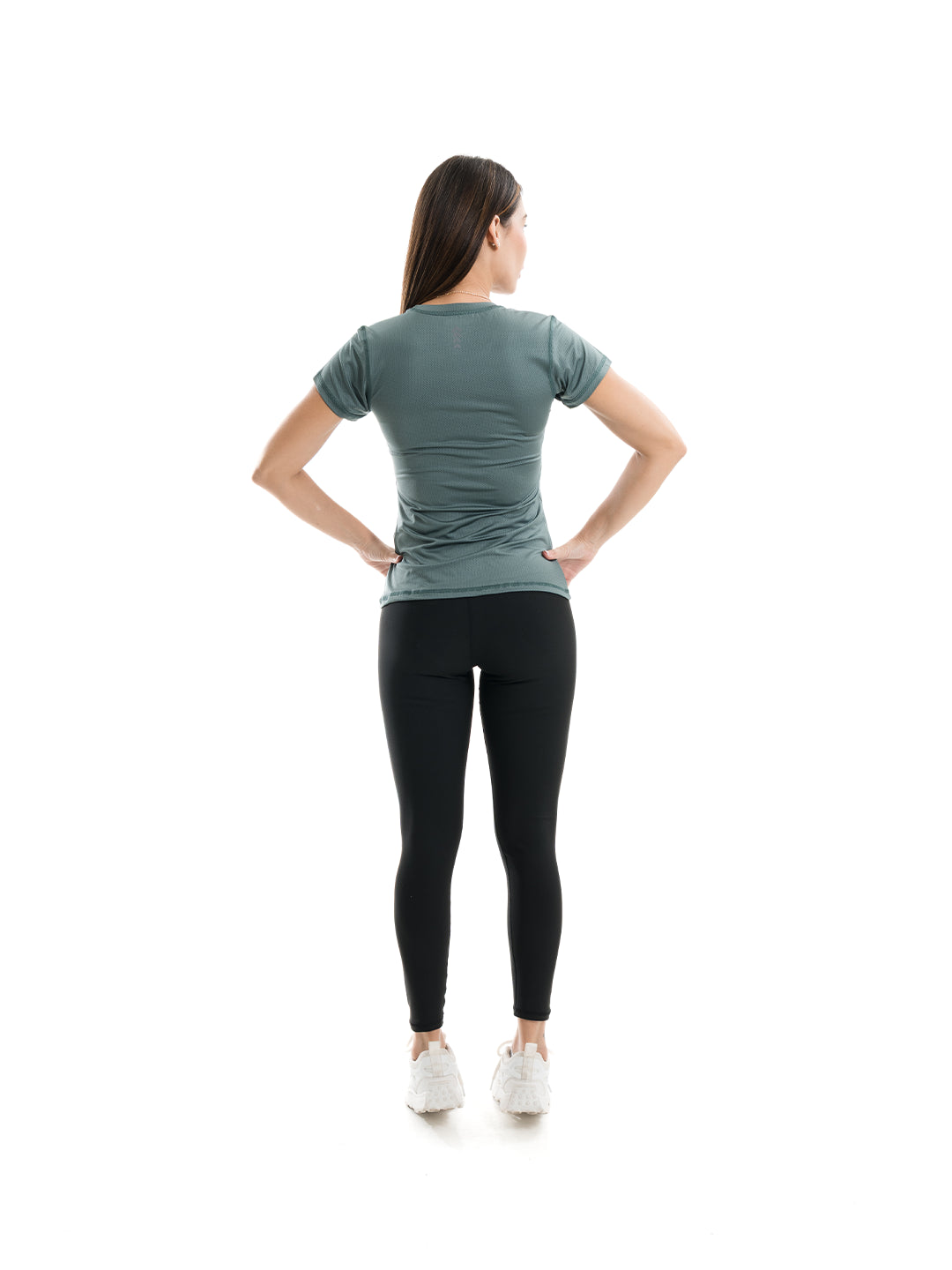 Camiseta Quick Dry M3 de Mujer - Verde Oliva Oscuro