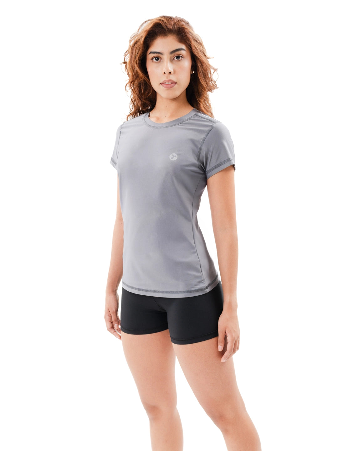 CAMISETA QUICK DRY DAMA M2 -GRIS OSCURO