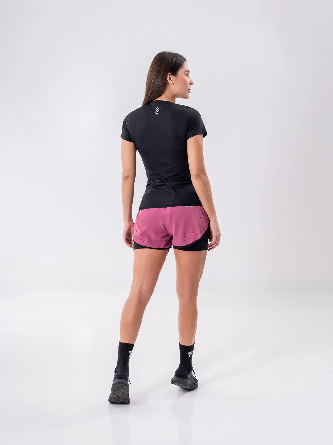 CAMISETA QUICK DRY DAMA - NEGRO