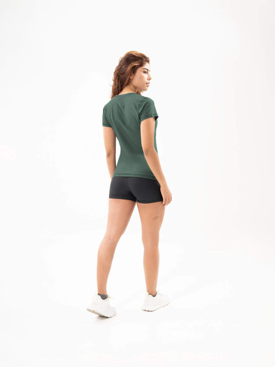 CAMISETA QUICK DRY DAMA M2 -VERDE ESMERALDA