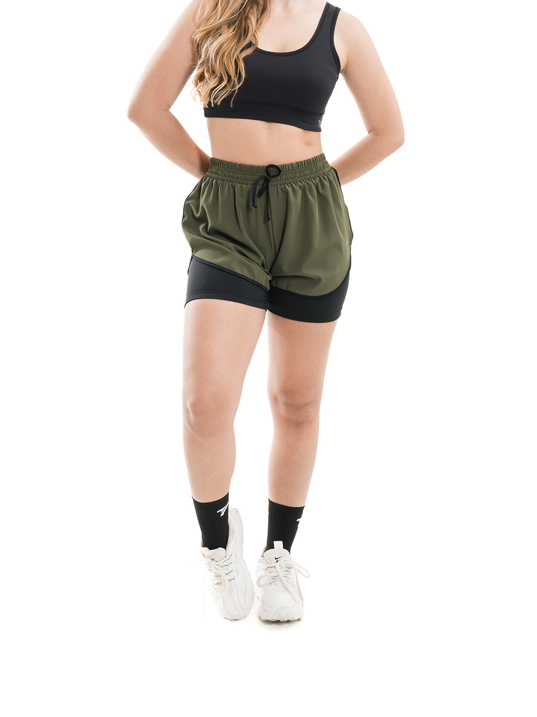 Short Deportivo Moving - Verde Militar