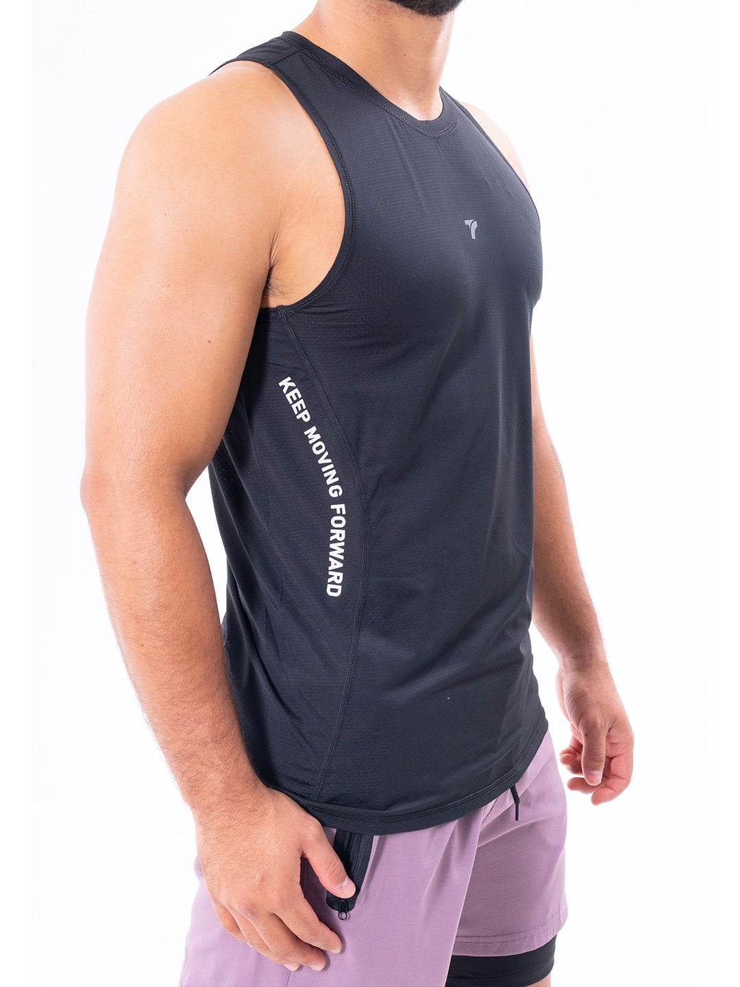 Camisilla Deportiva Running 02 - Negro