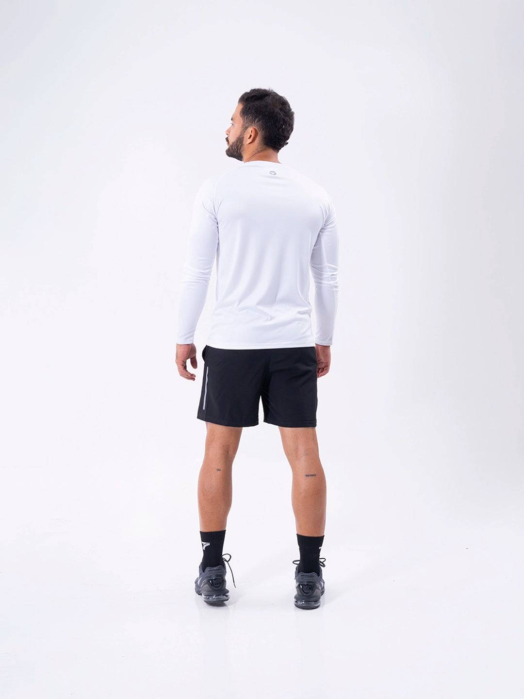Buzo Regular Fit Deportivo de Hombre - Blanco