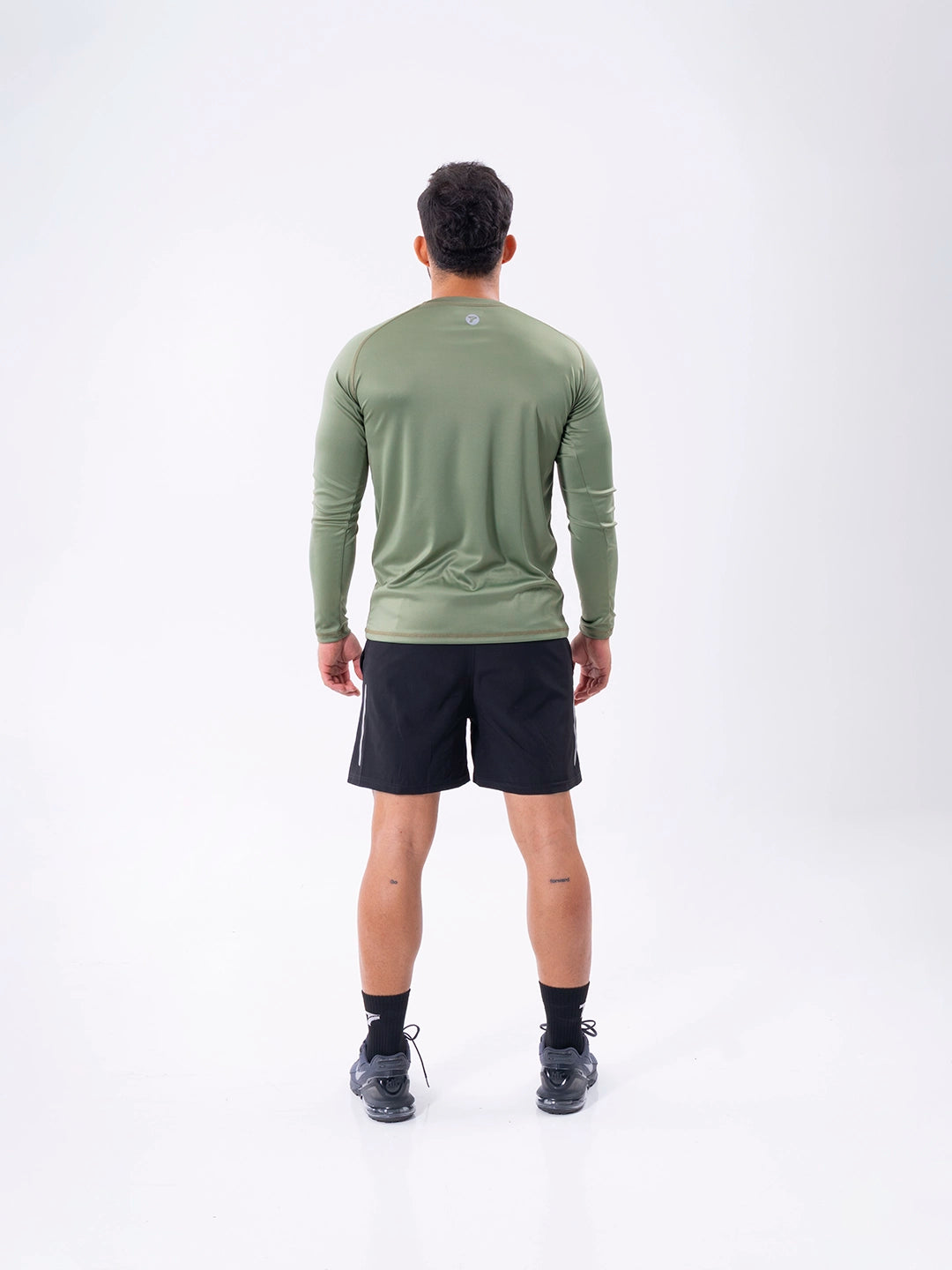 Buzo Regular Fit Deportivo de Hombre - Verde Militar