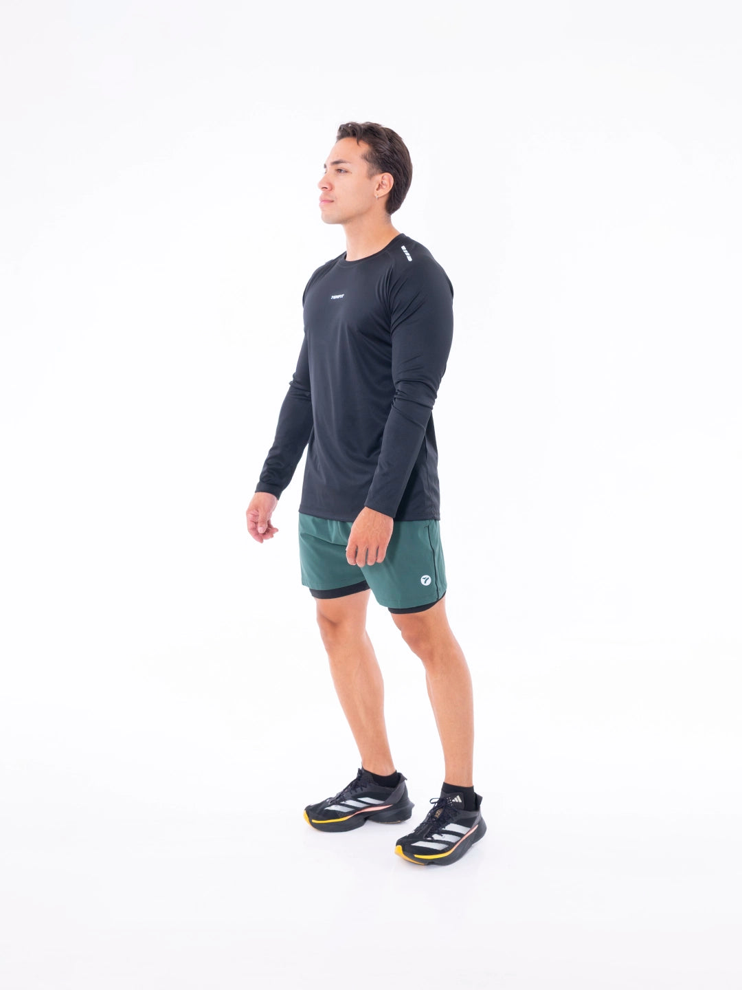 Buzo Regular Fit Deportivo de Hombre - Negro