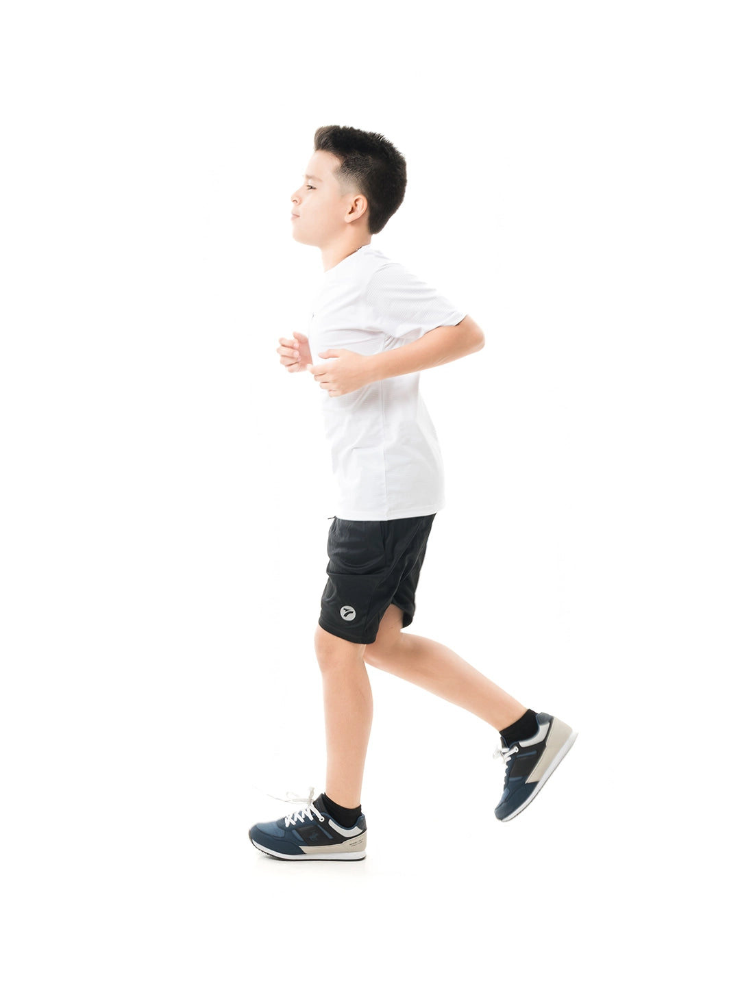 Camiseta Running Deportiva Junior de Niño - Blanco