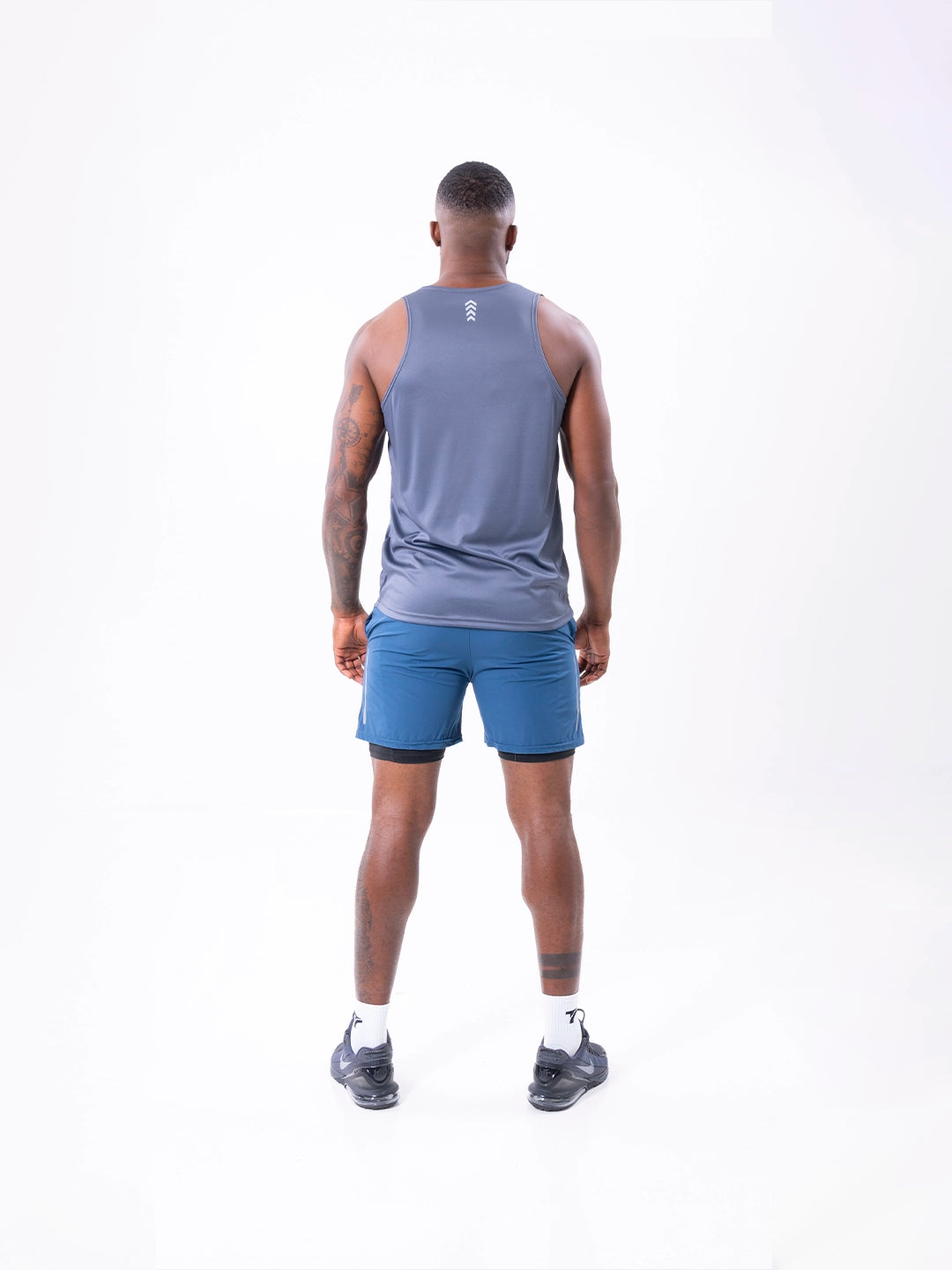 Camisilla Deportiva de Hombre Velocity - Gris Oscuro