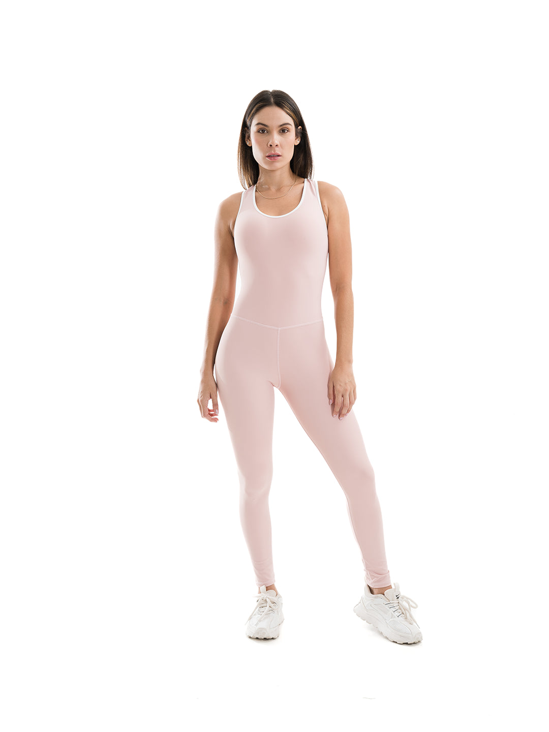 Enterizo Deportivo Winter - Rosa Crepe Claro