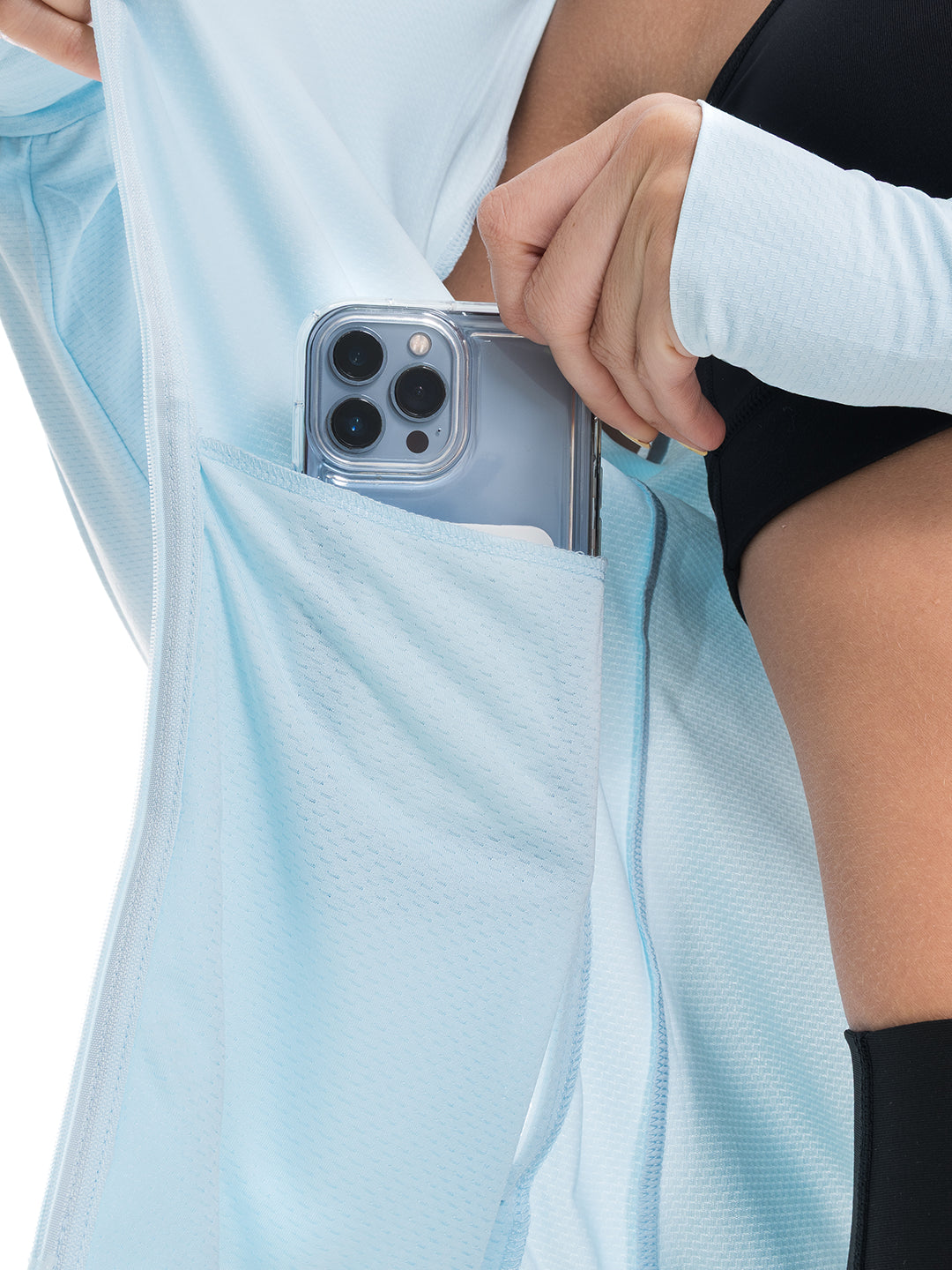 Chaqueta Deportiva Mujer Luxactive- Azul Cielo