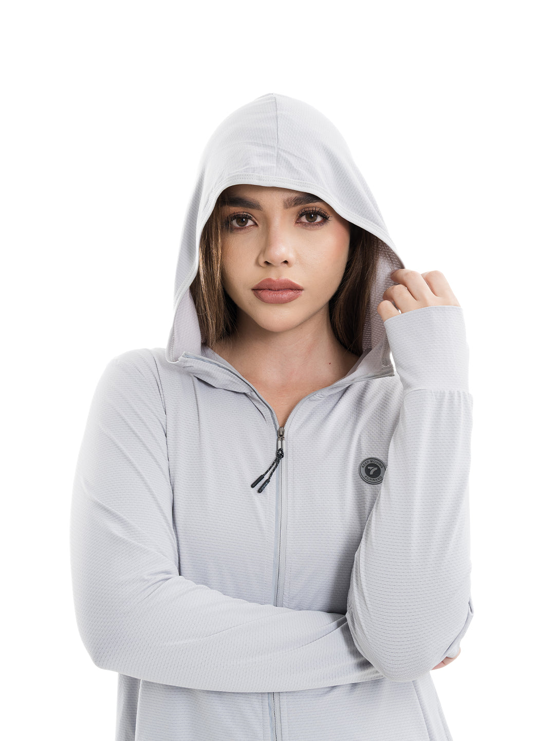Chaqueta Deportiva Mujer Luxactive- Gris Claro
