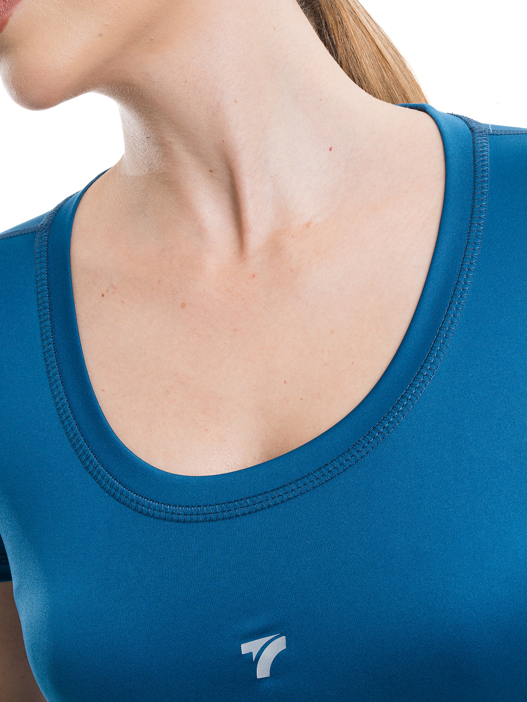 Blusa Deportiva de Mujer Evolution - Azul Petroleo