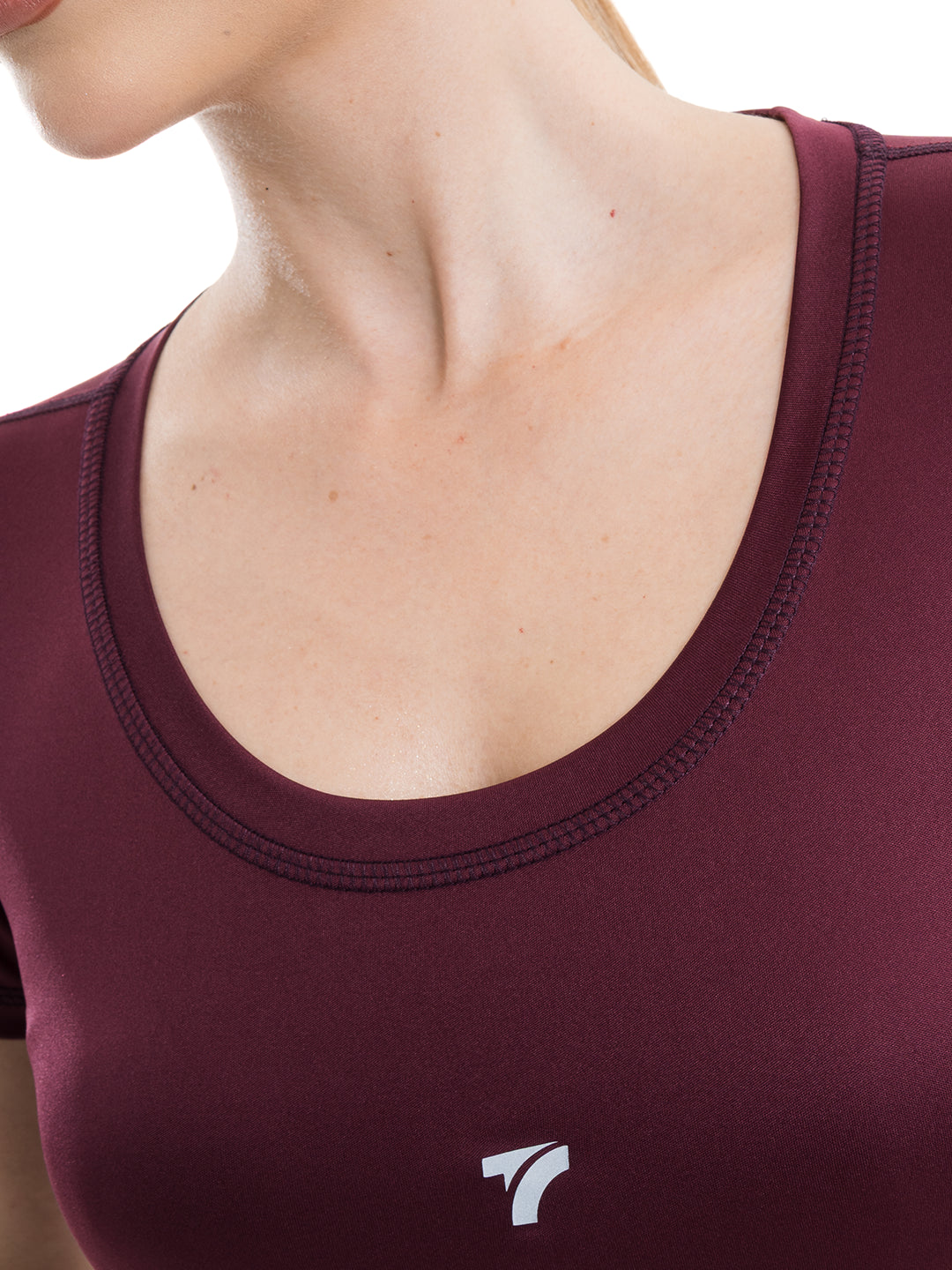 Blusa Deportiva de Mujer Evolution - Vinotinto
