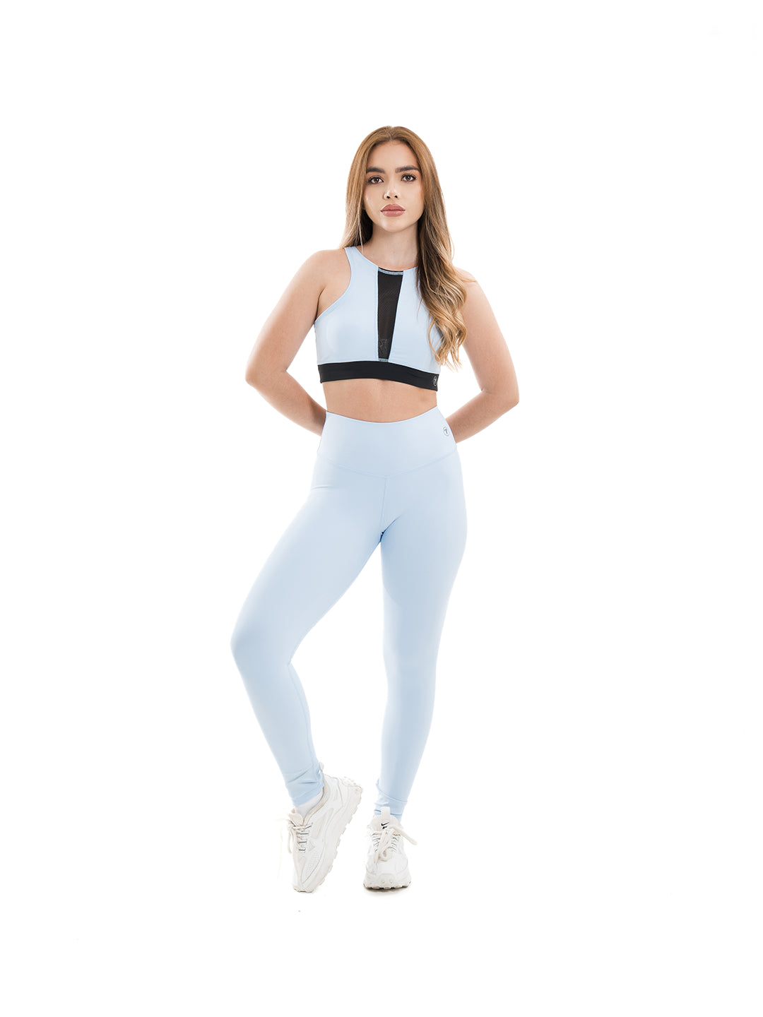 Conjunto Deportivo Nylon - Azul Celeste