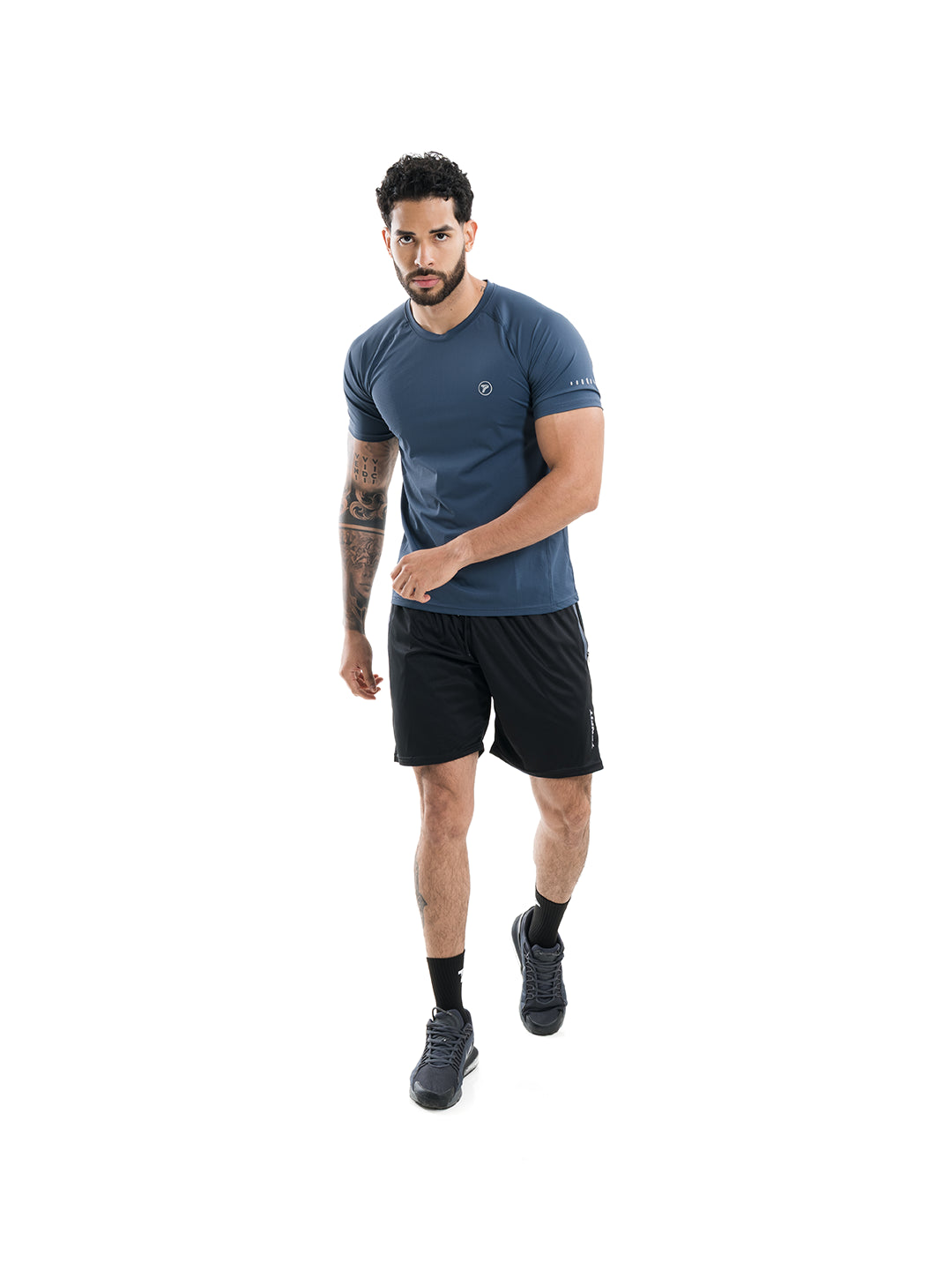 Camiseta Drycore Deportiva Hombre - Azul Indigo