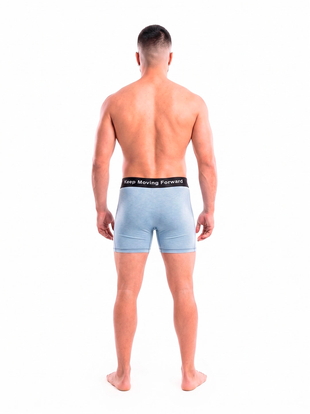 Boxer Deportivo Para Hombre Daily - Azul Celeste