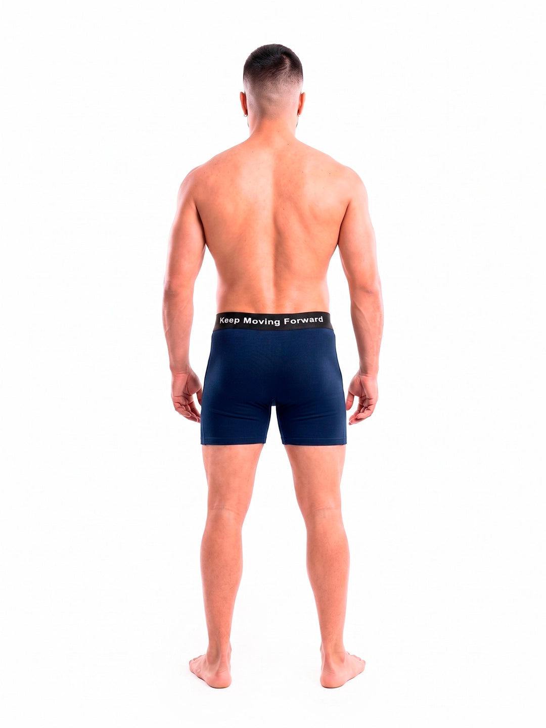 Boxer Deportivo Para Hombre Daily - Azul Turqui