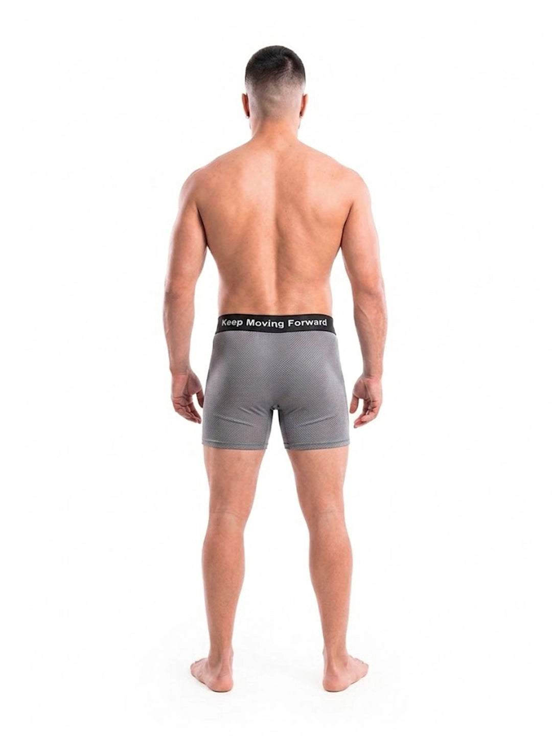 Boxer Deportivo Para Hombre Daily - Gris Oscuro