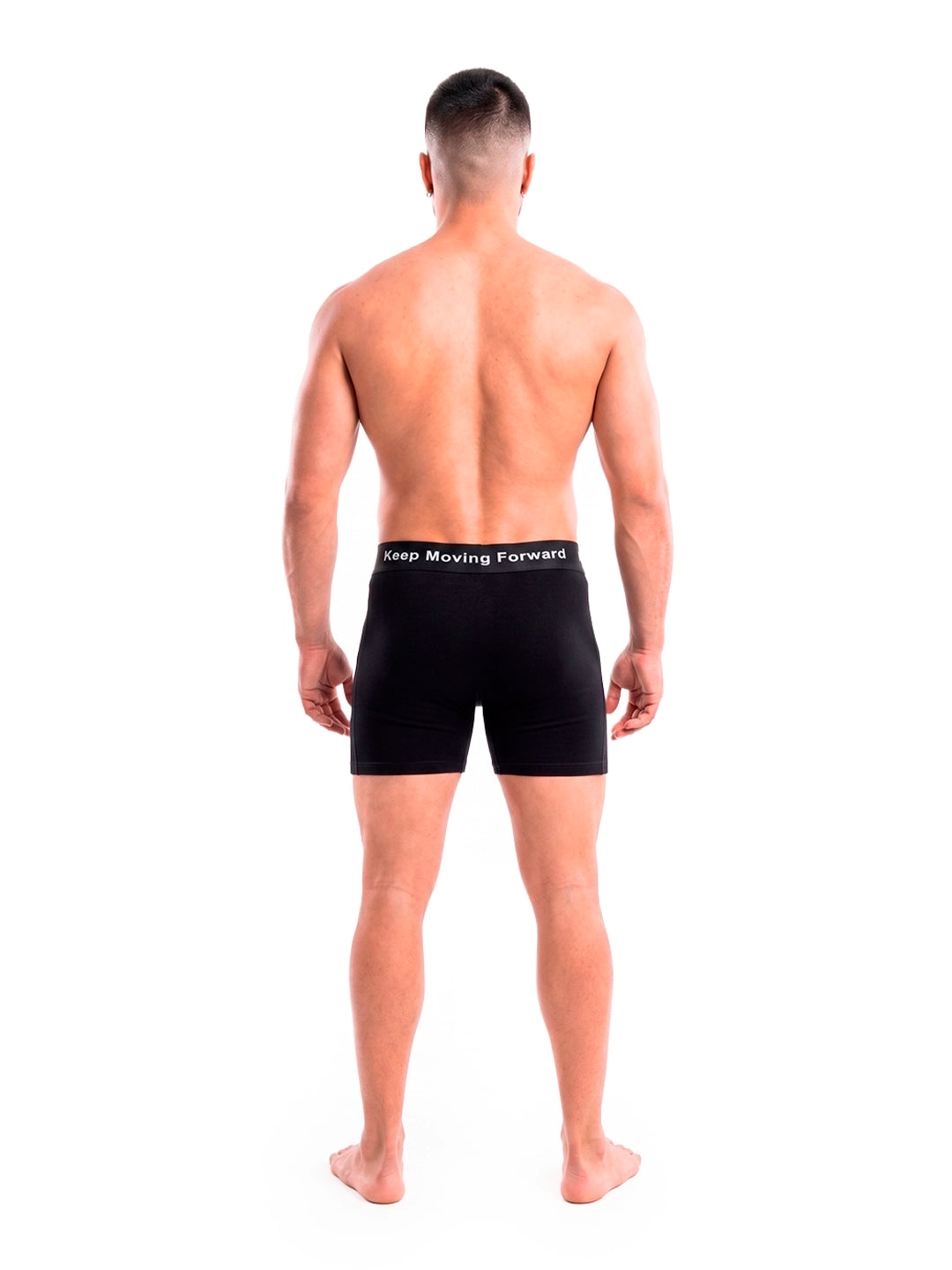Boxer Deportivo Para Hombre Daily - Negro