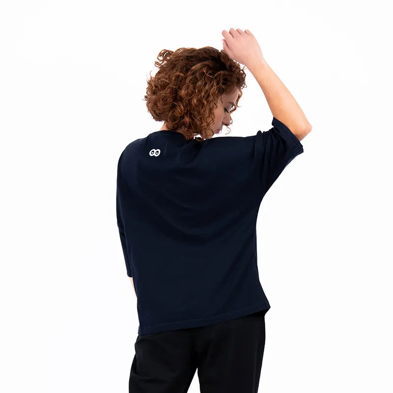 OVERSIZE BIEBER - STAR - AZUL TURQUI