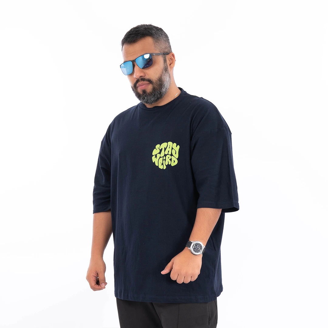 OVERSIZE TUPAC-AZUL TURQUI