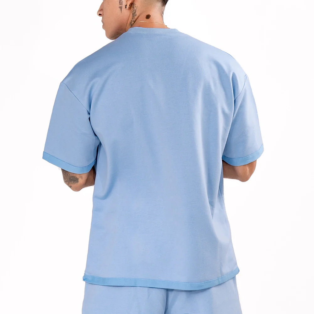 CAMISETA BLINK - AZUL CELESTE