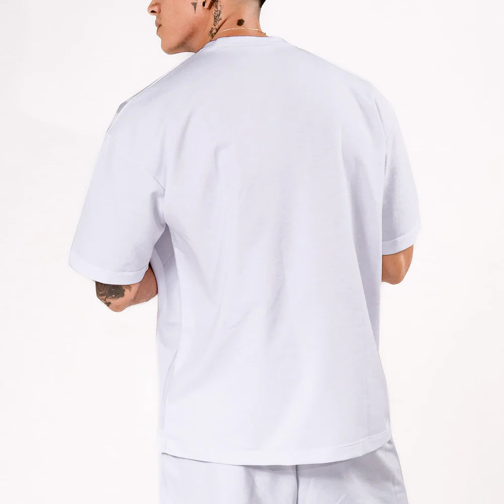 Camiseta Urbana de Hombre Blink - Blanco