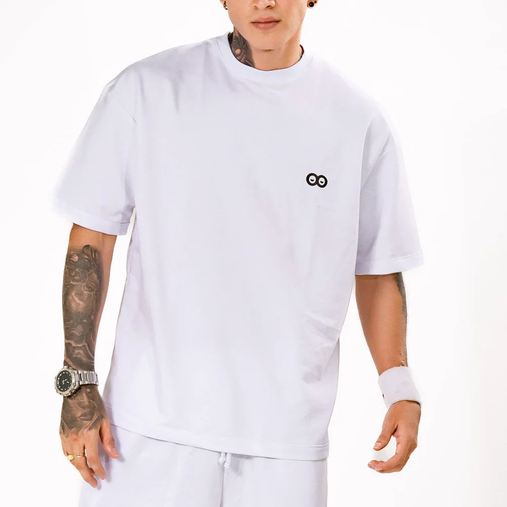 Camiseta Urbana de Hombre Blink - Blanco