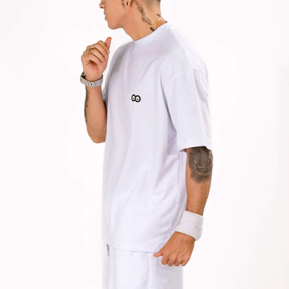 Camiseta Urbana de Hombre Blink - Blanco