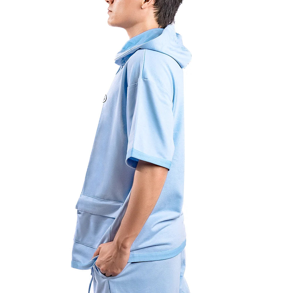 HOODIE SHADY - AZUL CELESTE