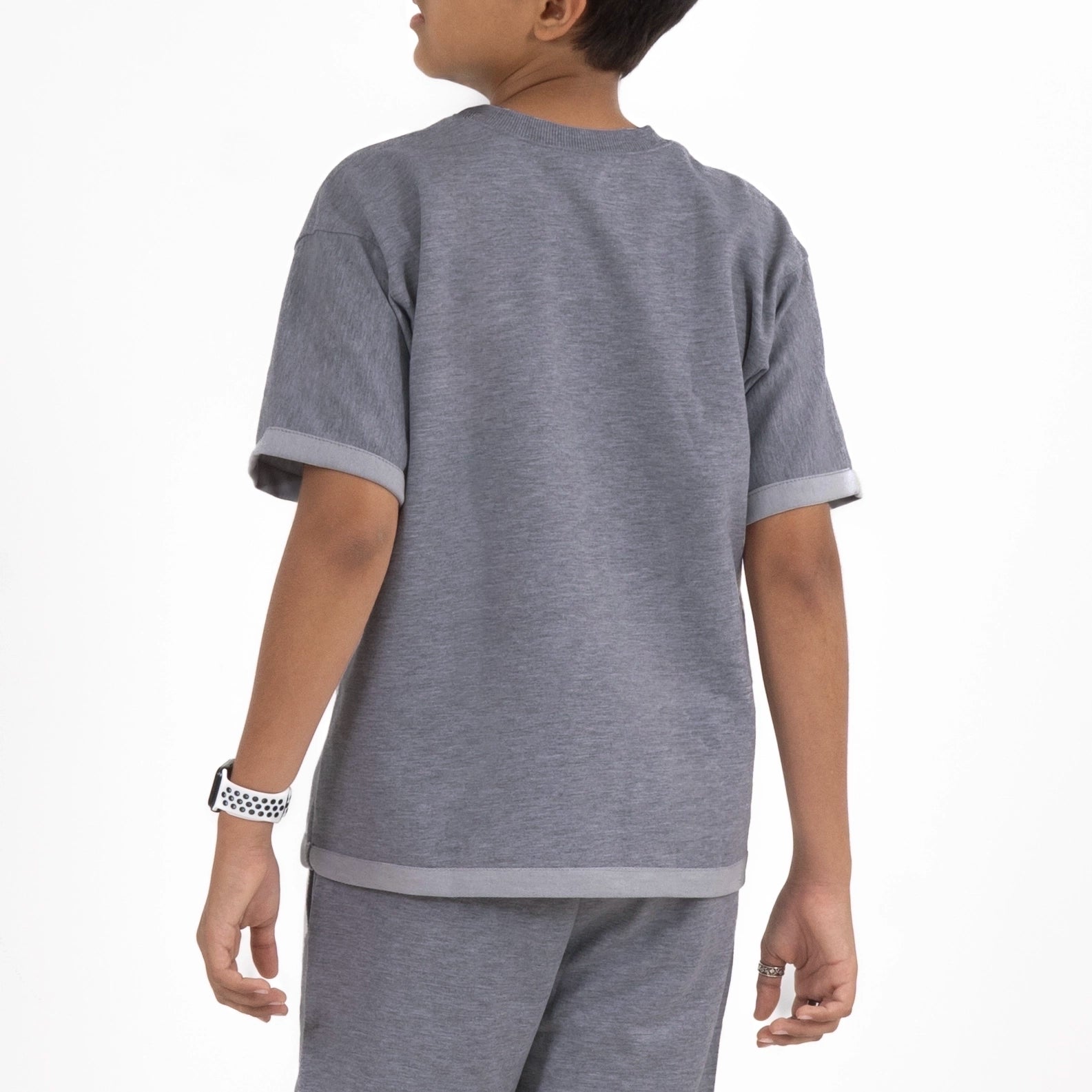 CAMISETA BILLIE - GRIS JASPE OSC