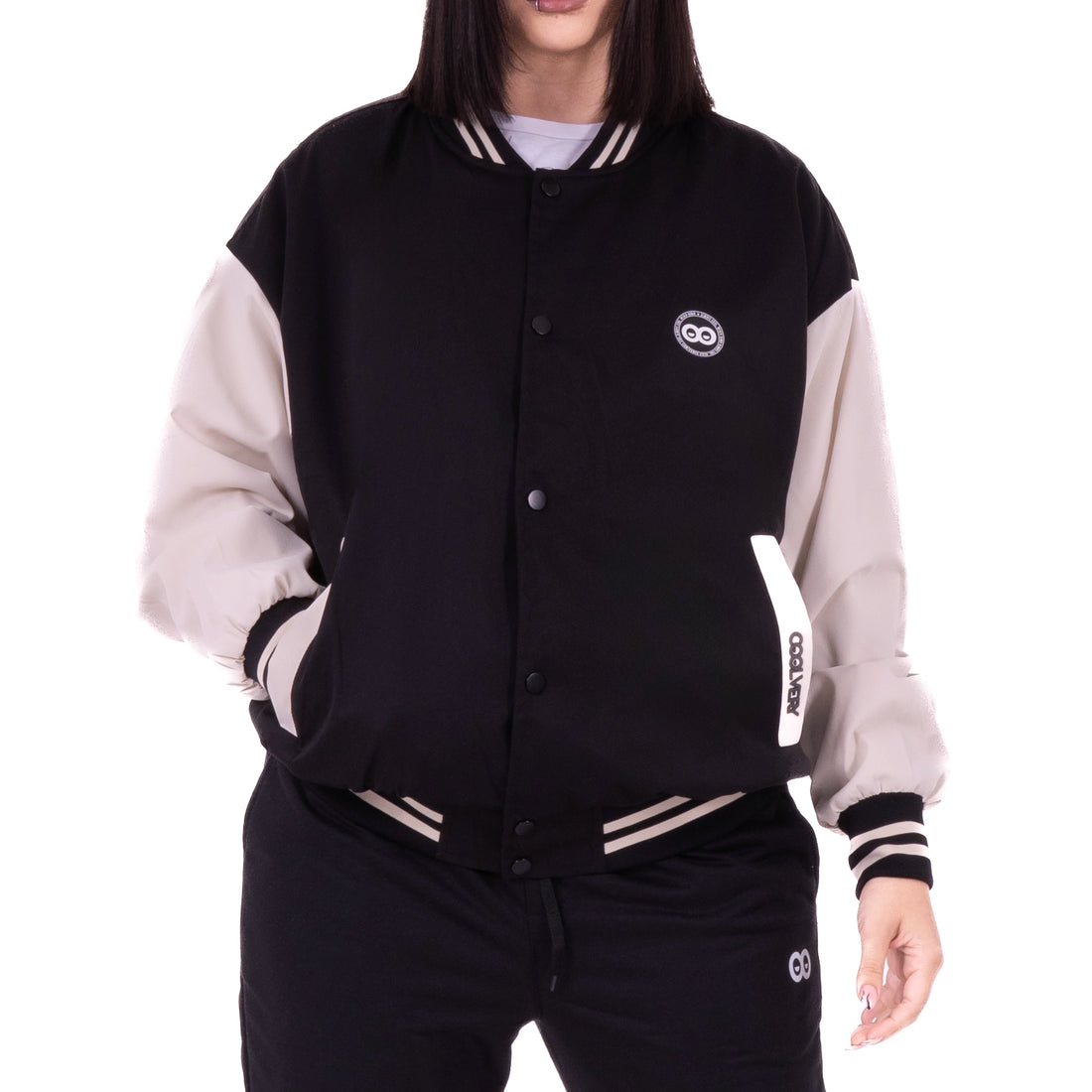 CHAQUETA BABE RUTH - NEGRO