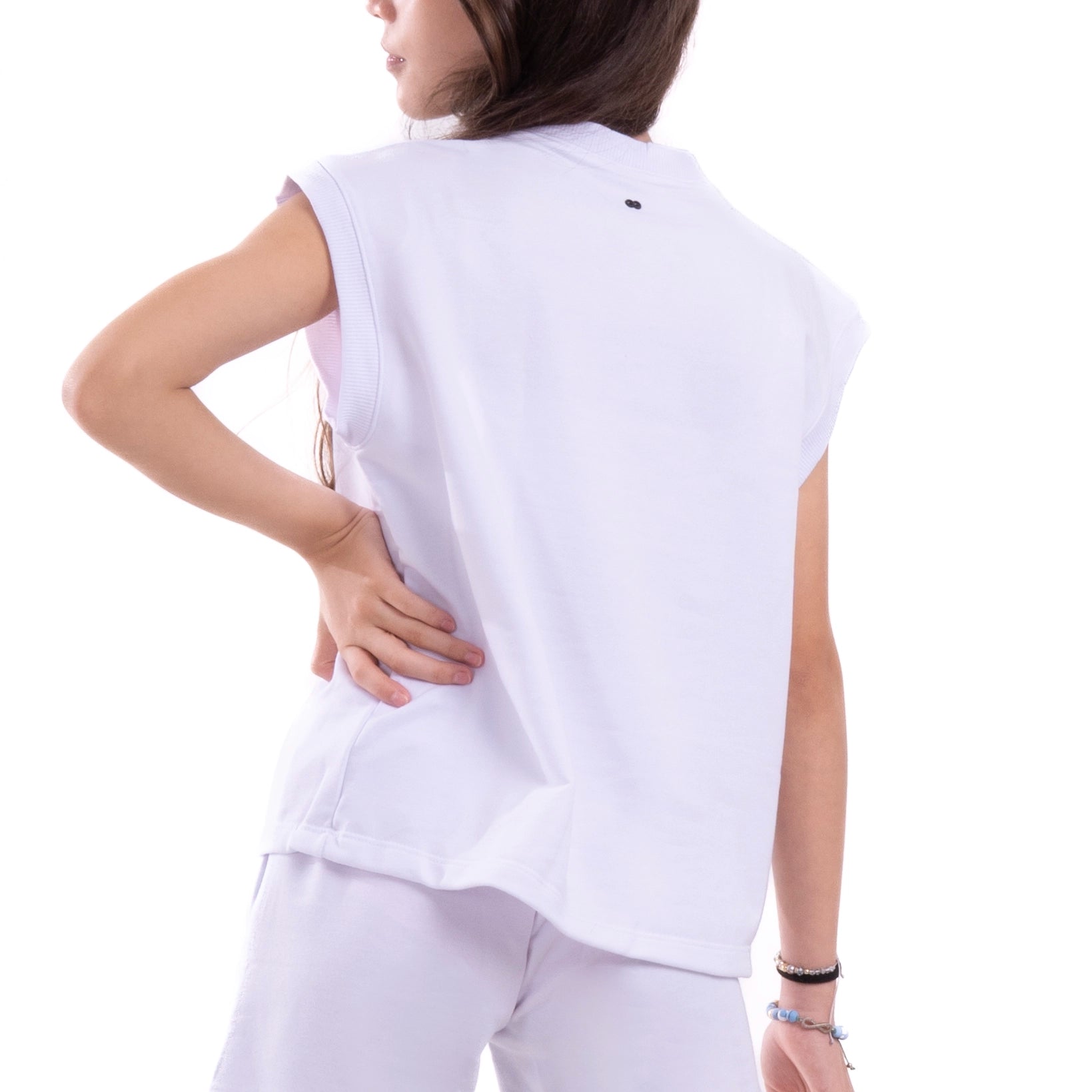 CAMISETA OVERSIZE CHARLIE - BLANCO