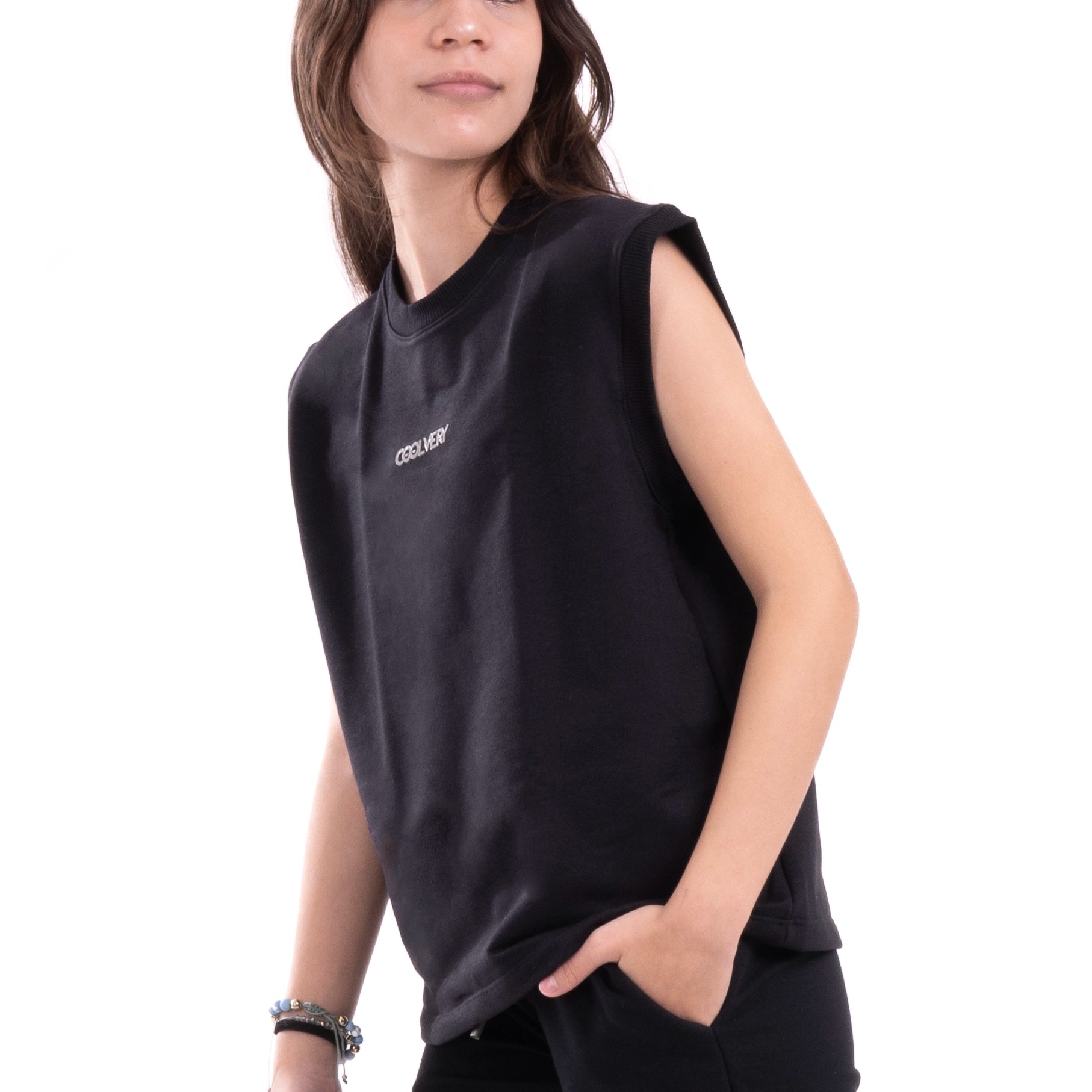 CAMISETA OVERSIZE CHARLIE - NEGRO