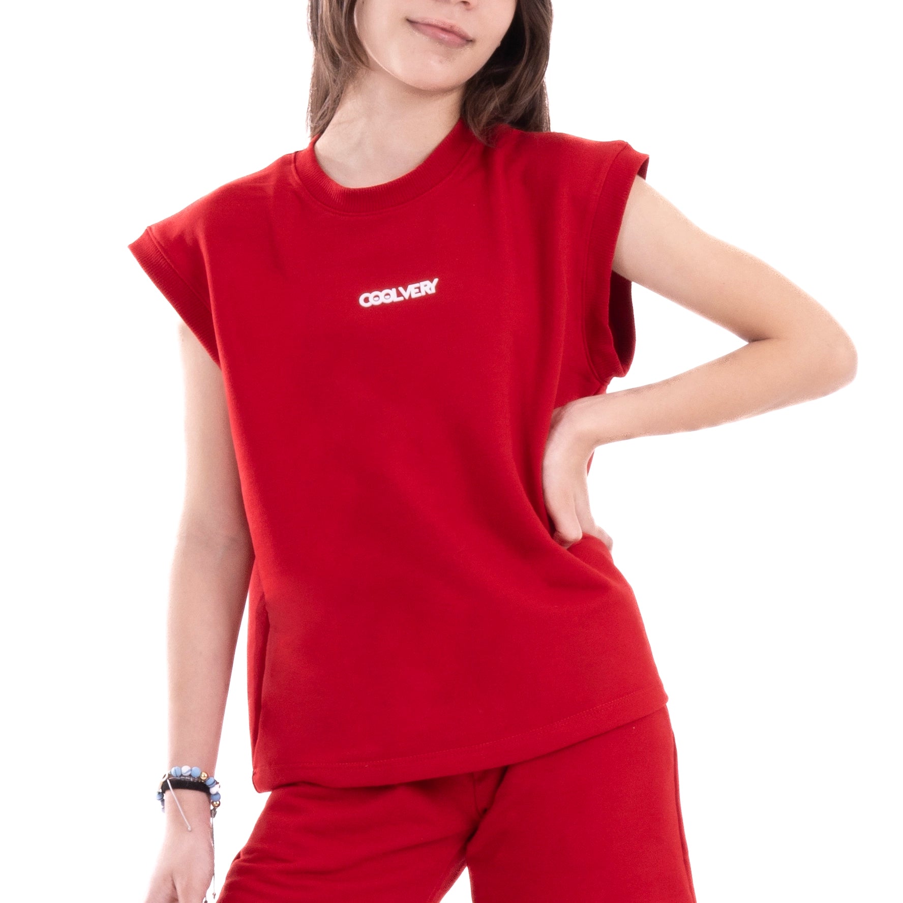 CAMISETA OVERSIZE CHARLIE - ROJO