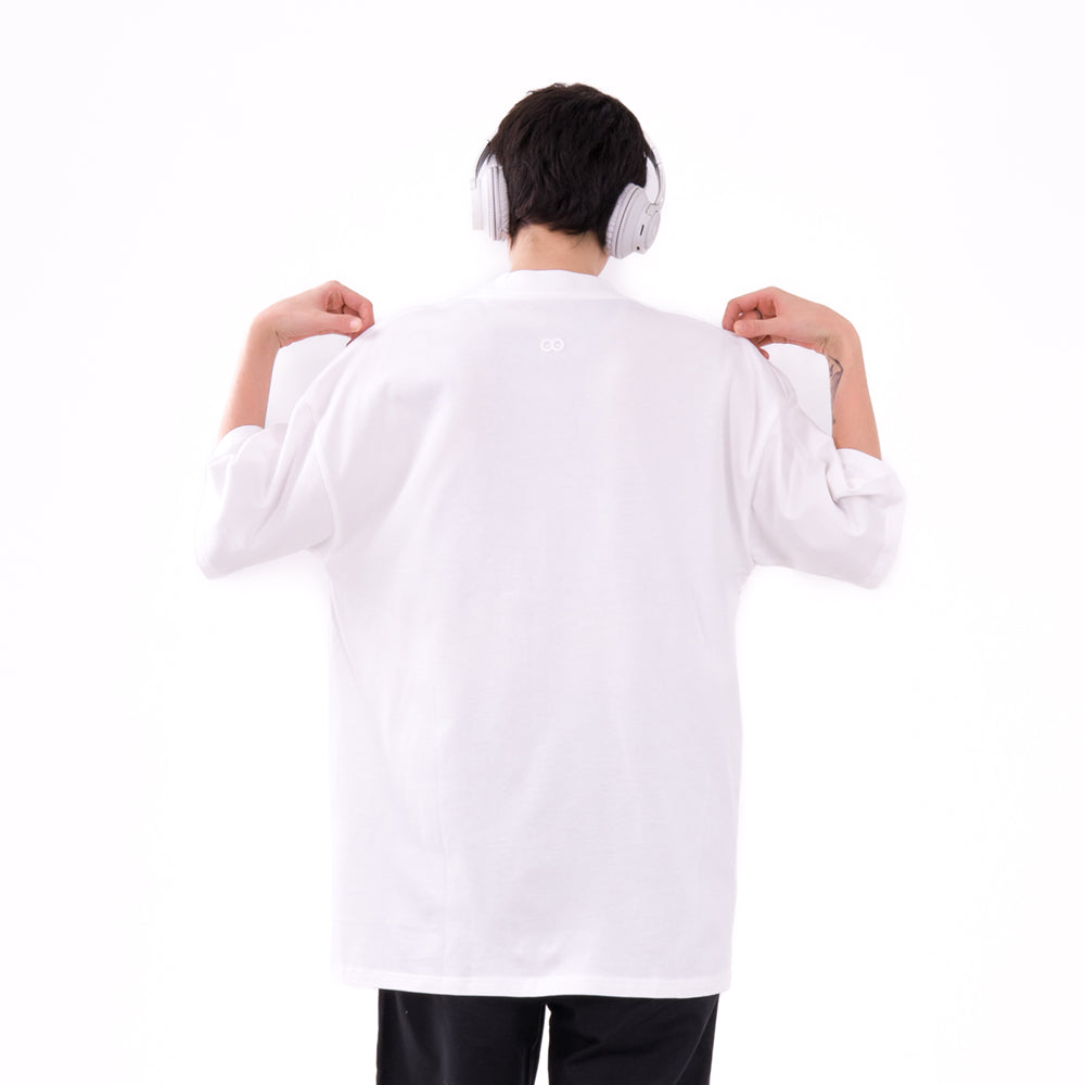 CAMISETA OVERSIZE DRAKE - BLANCO