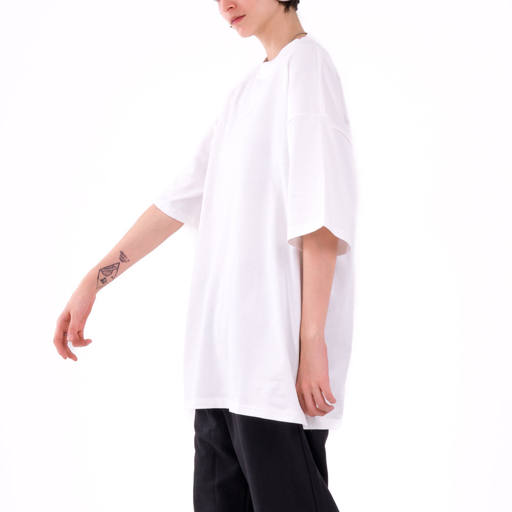 Camiseta Oversize de Hombre Drake - Blanco