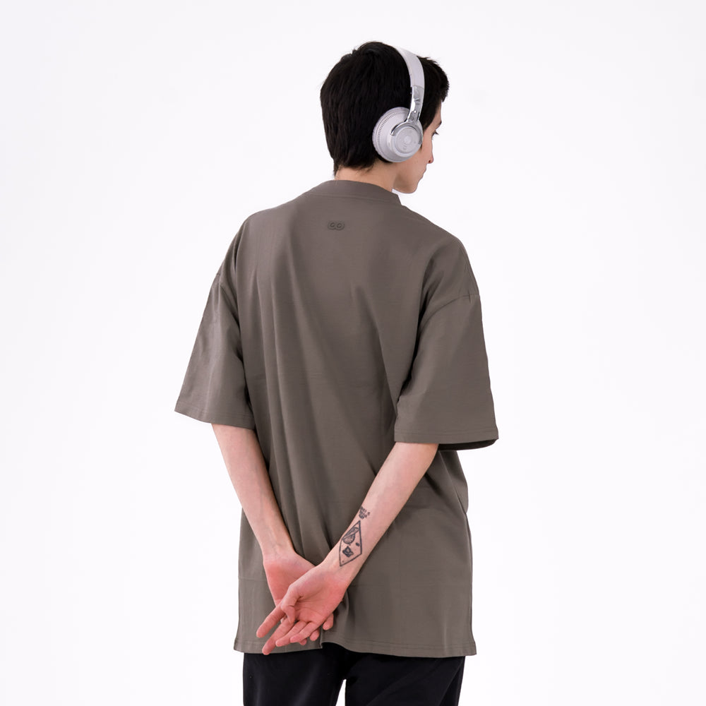 CAMISETA OVERSIZE DRAKE - VERDE OLIVA MEDIO