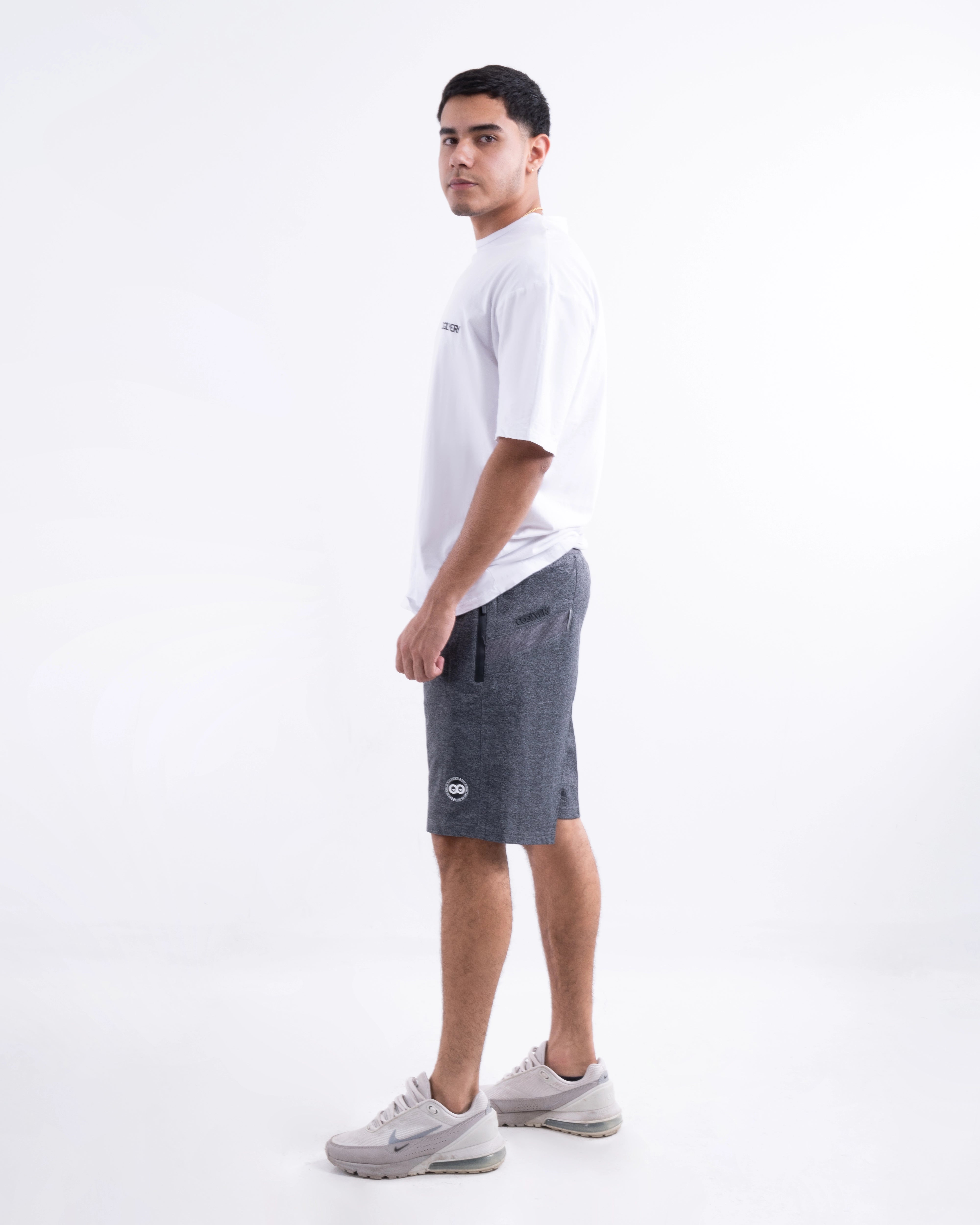 Pantaloneta Urbana de Hombre Soul - Gris Jaspe Oscuro