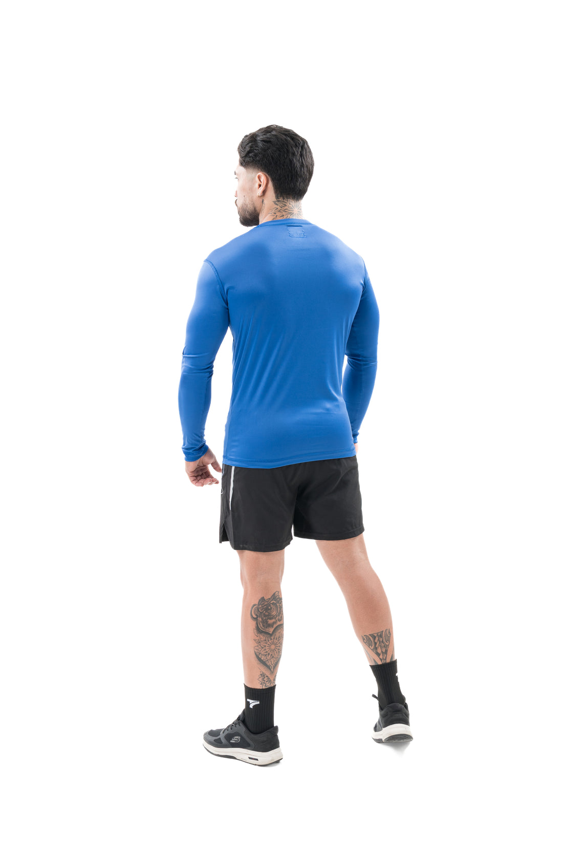 Buzo de Compresión Deportivo de Hombre - Azul Rey