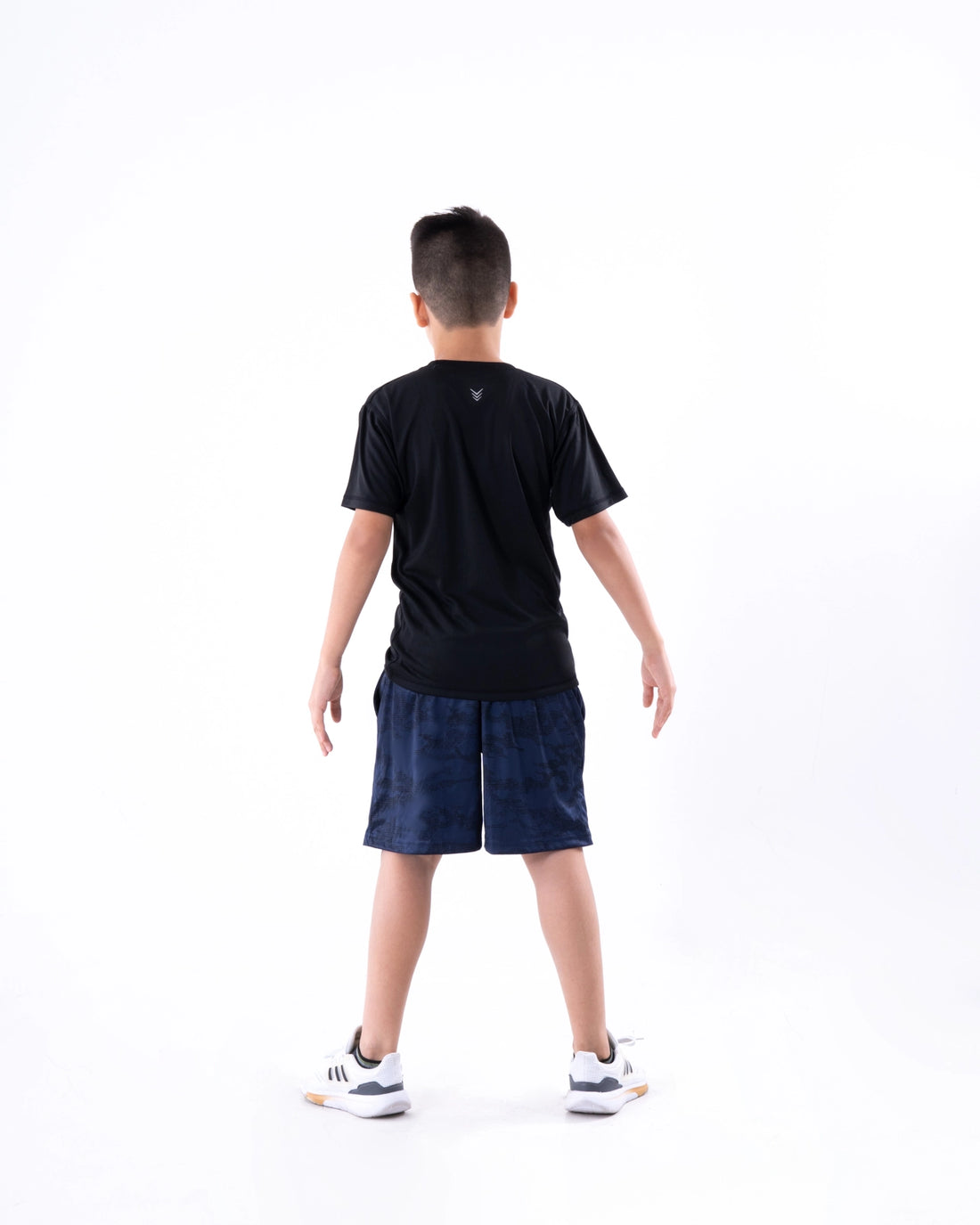 CAMISETA JUNIOR UNICOLOR - NEGRO