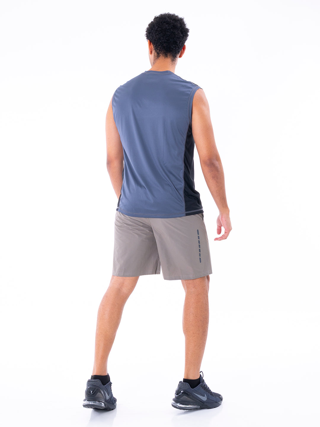 CAMISILLA DUO DRIFIT - GRIS OSCURO- NEGRO