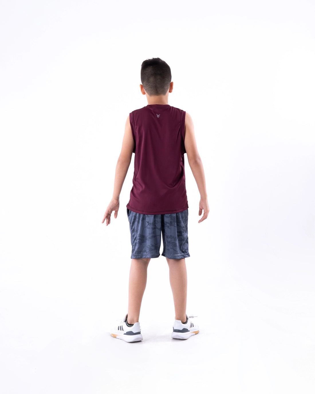 CAMISILLA JUNIOR UNICOLOR - VINOTINTO OSCURO