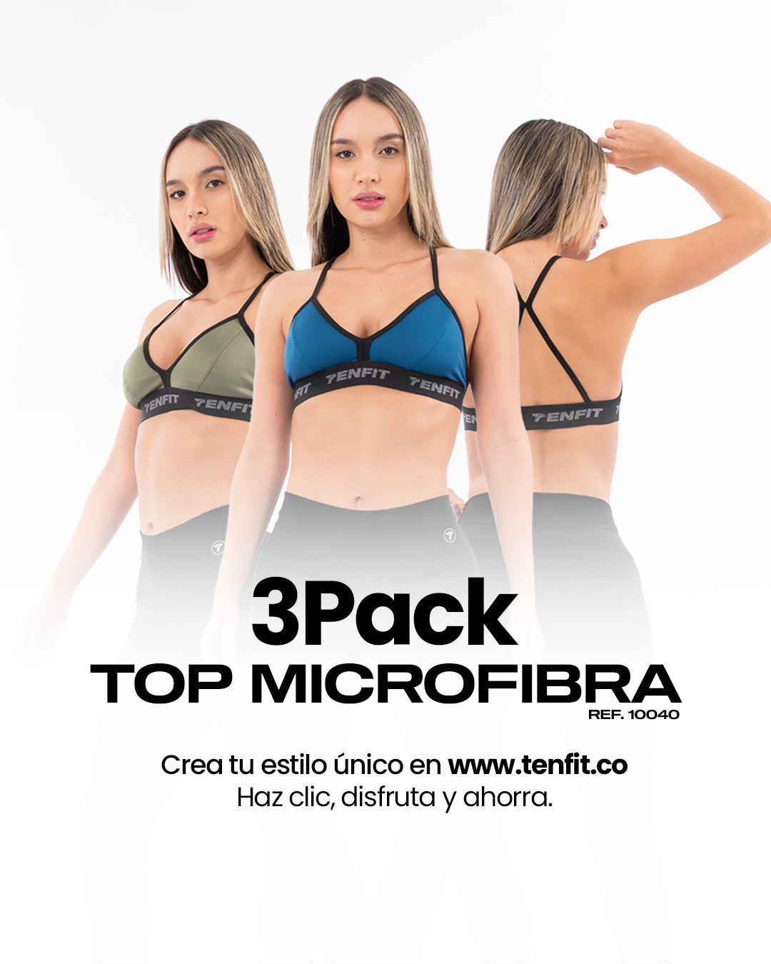 3Pack: TOPS DEPORTIVOS