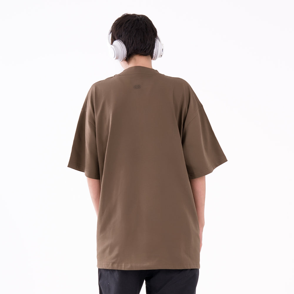 CAMISETA OVERSIZE DRAKE - CAQUI
