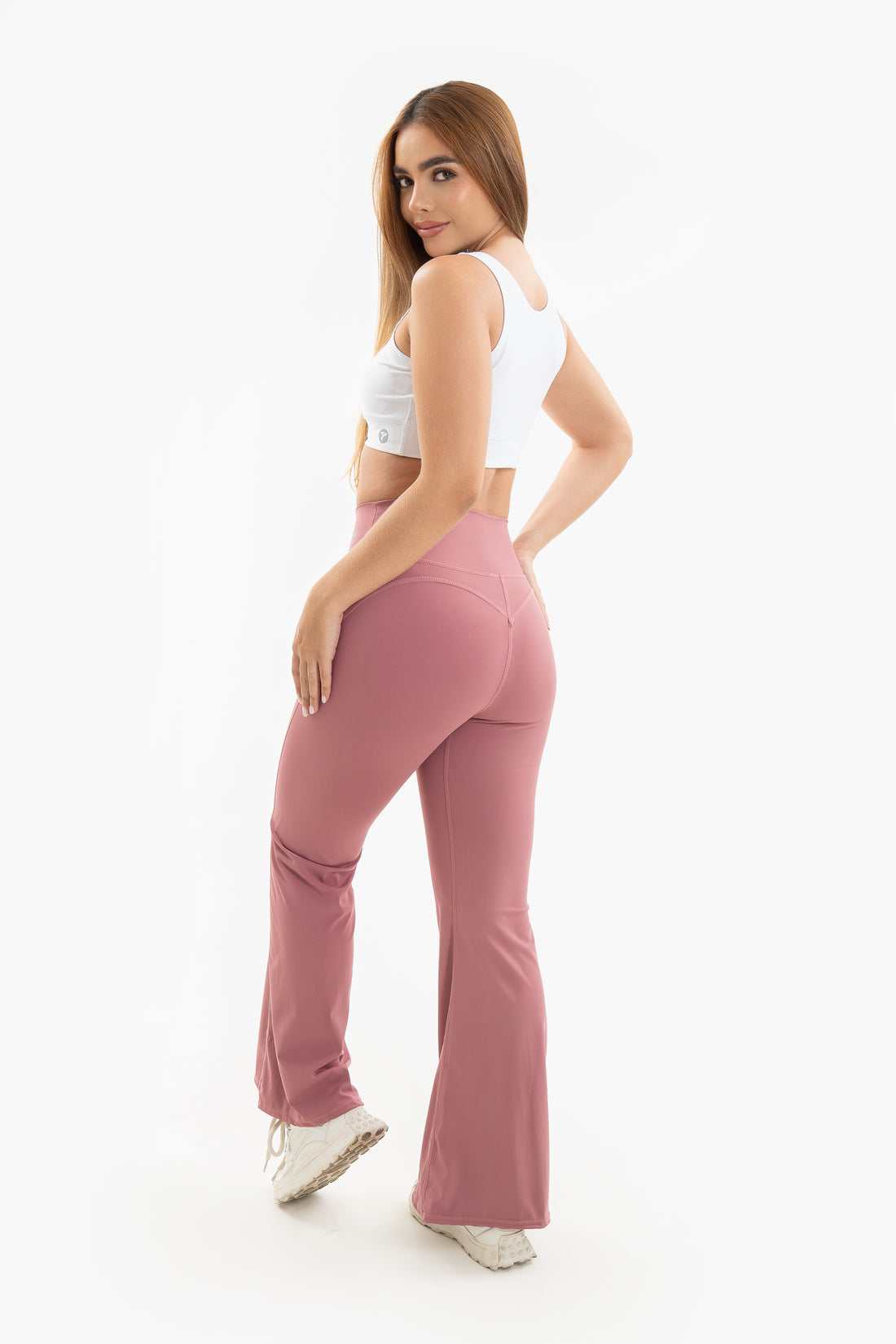 Leggins Control - Rosa Crepe