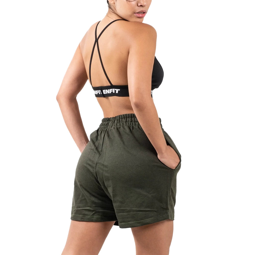 PANTALONETA SHARON BURDA-VERDE MILITAR
